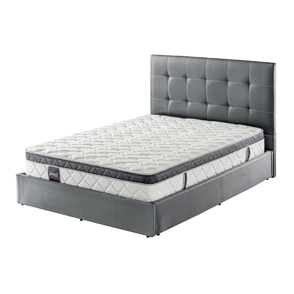 base cama milan negro doble - Colchones Spring